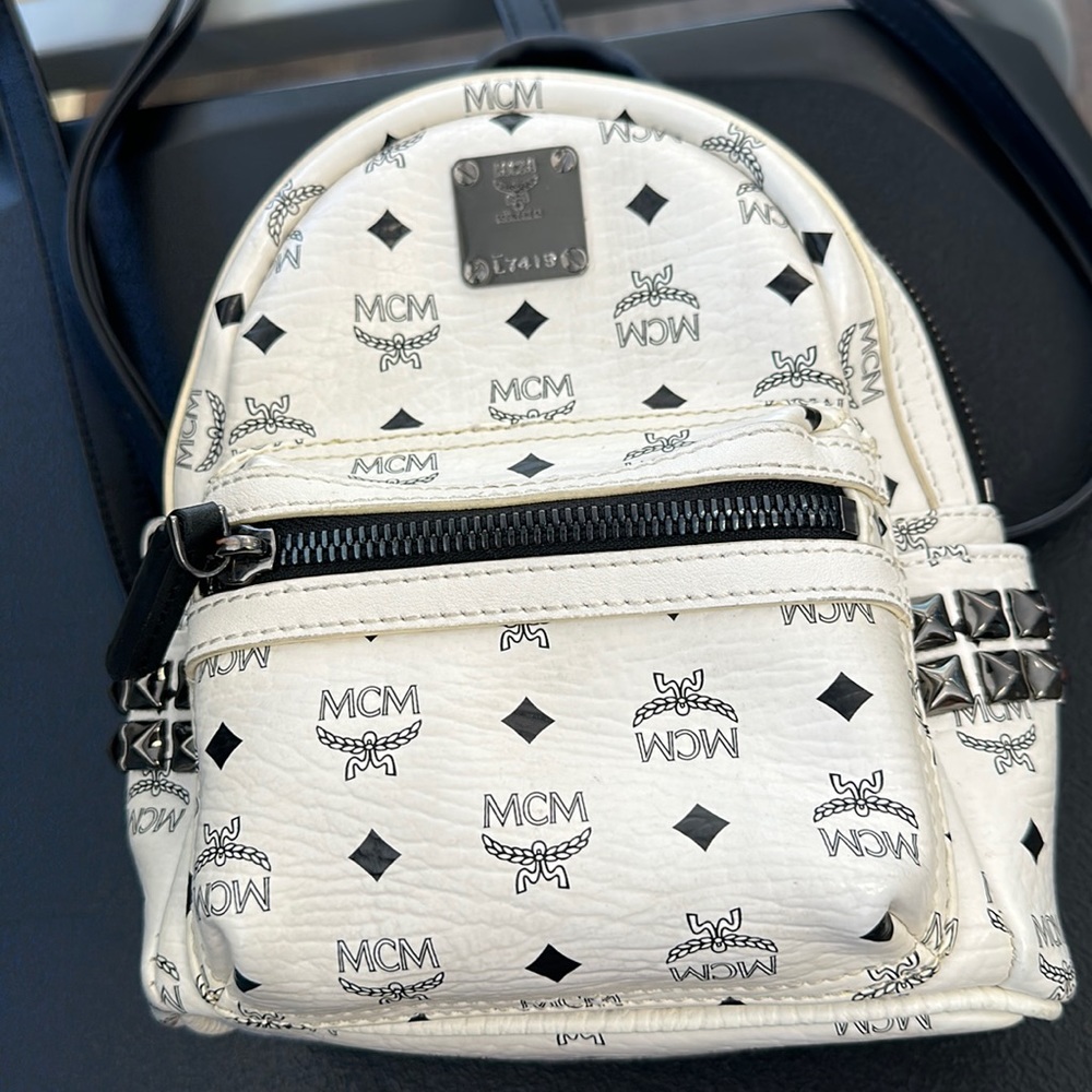 MCM mini backpack